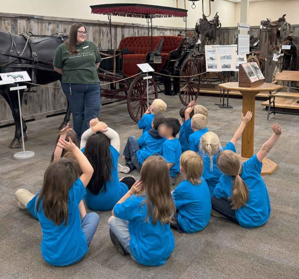 Photo from a school tour. 