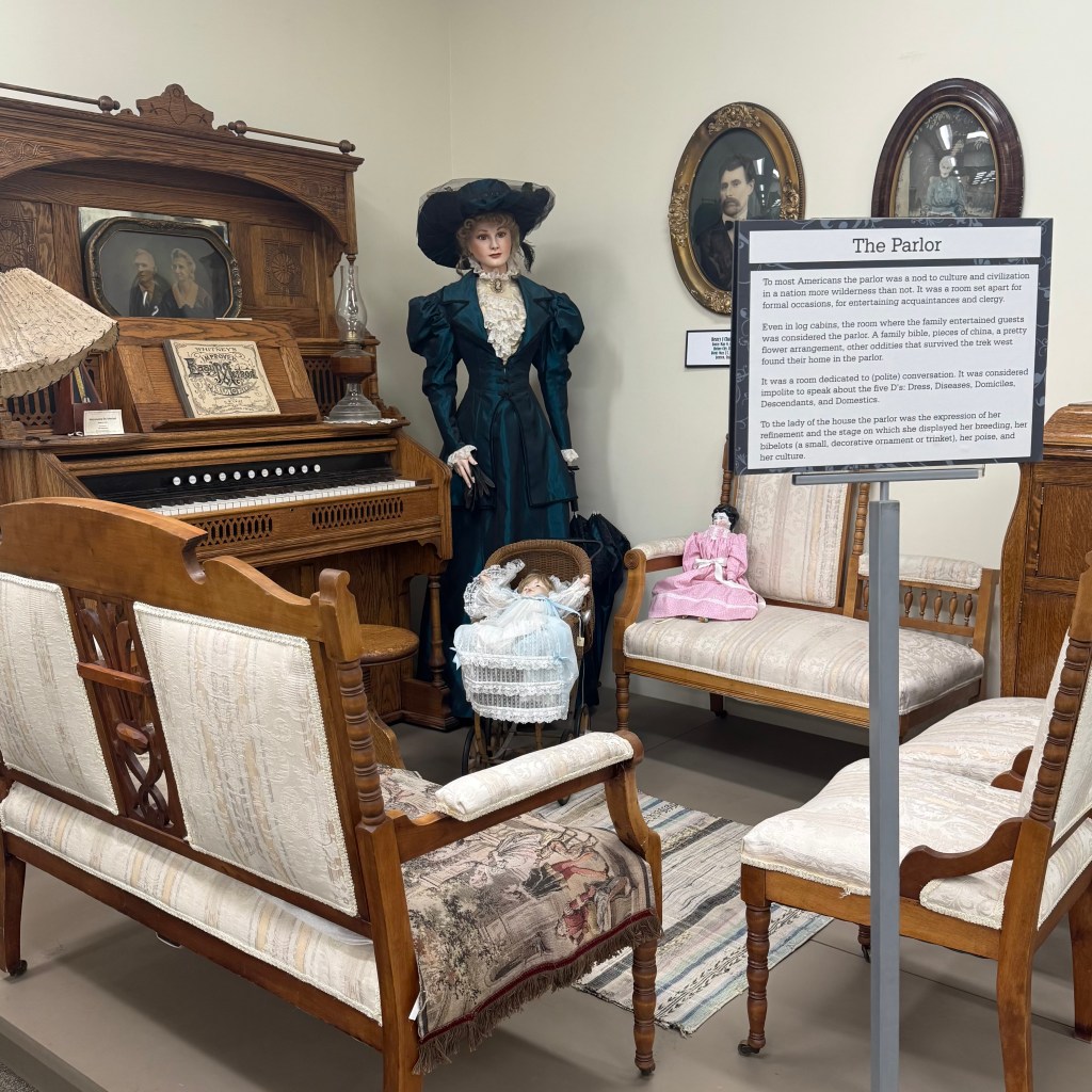 Photo of an exhibit in the museum.