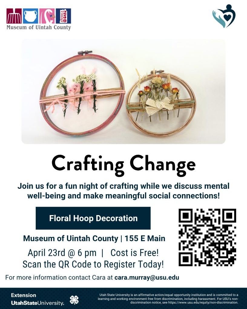 Event flyer with a white background